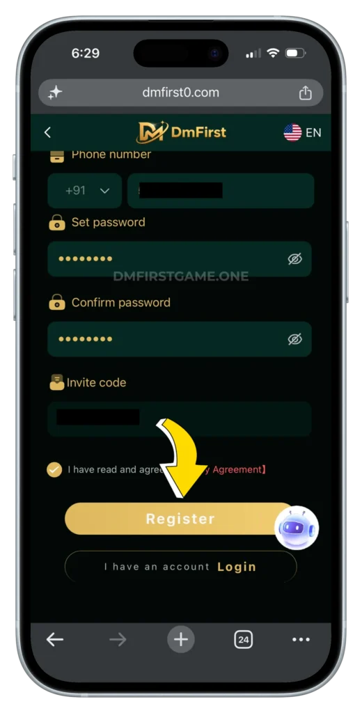 dm-first-register